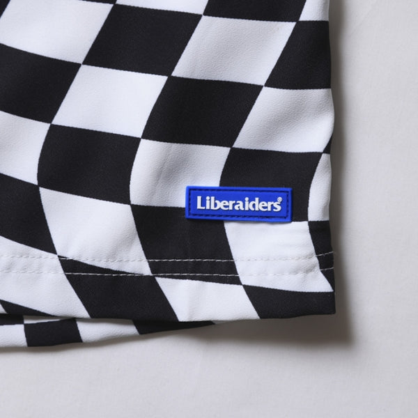 【Liberaiders】CHECKERED SHORTS / WHITE