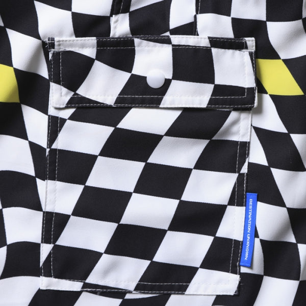 【Liberaiders】CHECKERED SHORTS / WHITE
