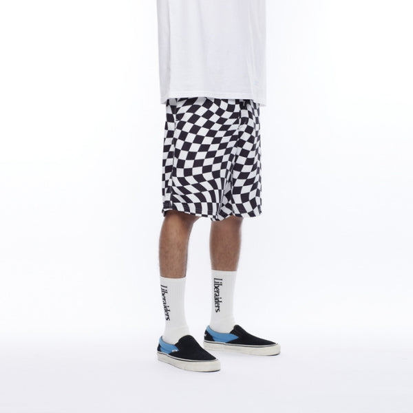 【Liberaiders】CHECKERED SHORTS / WHITE