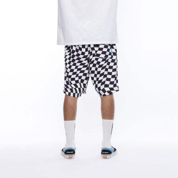【Liberaiders】CHECKERED SHORTS / WHITE