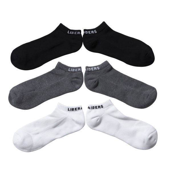 【Liberaiders 】3-PACK EVERYDAY SOCKS / ASSORT