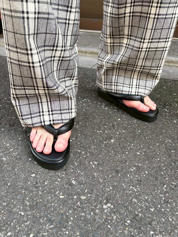 【foot the coacher / フットザコーチャー】SETTA SANDALS / Black