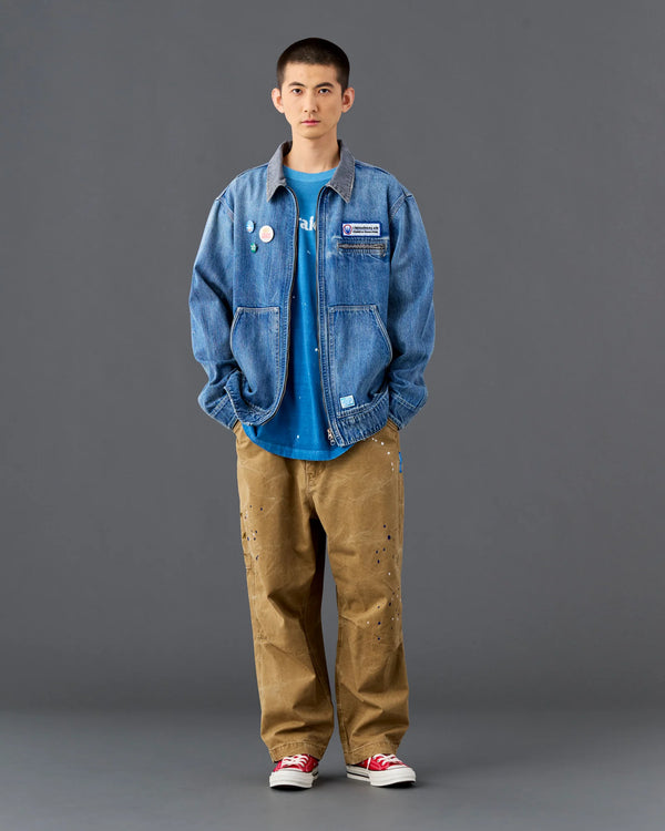 【Liberaiders】DENIM WORK JACKET / BLUE