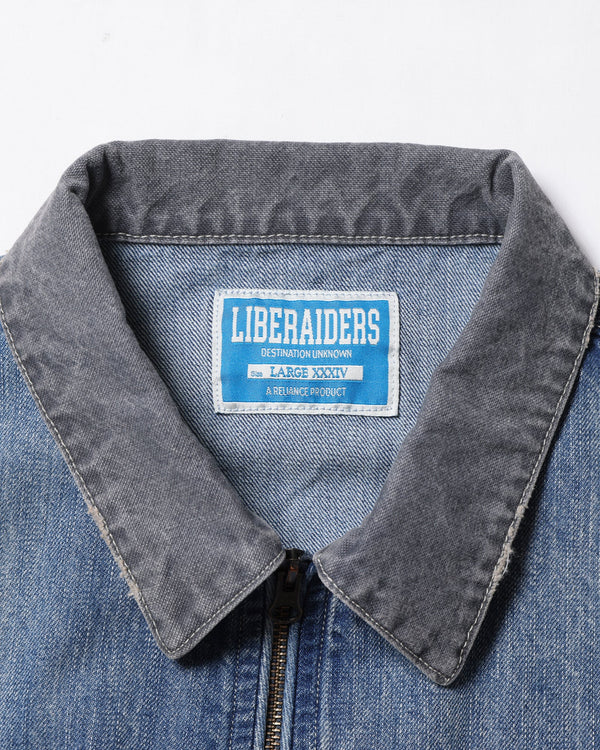【Liberaiders】DENIM WORK JACKET / BLUE