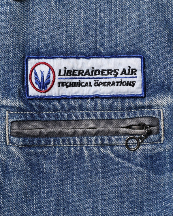 【Liberaiders】DENIM WORK JACKET / BLUE