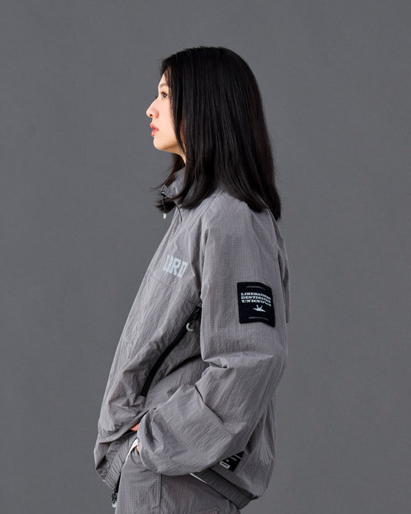 【 Liberaiders 】NYLON TRACK JACKET / Grey