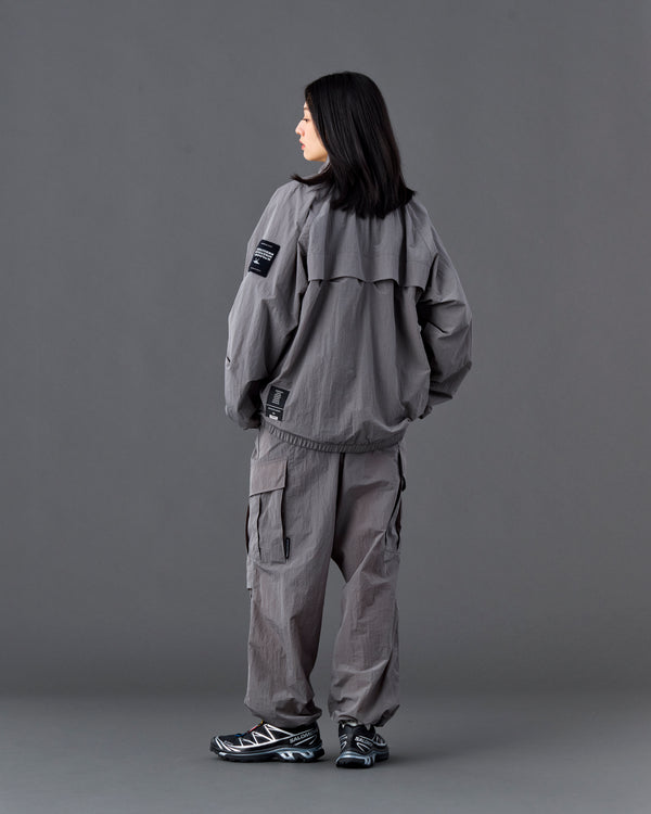 【 Liberaiders 】NYLON TRACK JACKET / Grey