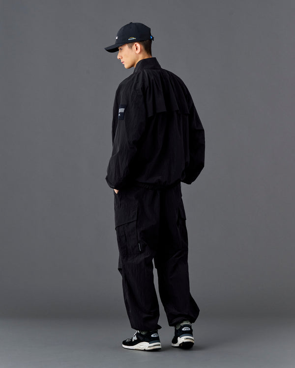 【 Liberaiders 】NYLON TRACK JACKET / Black