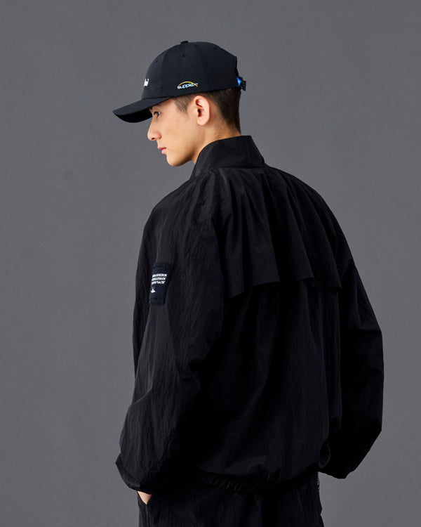 【 Liberaiders 】NYLON TRACK JACKET / Black