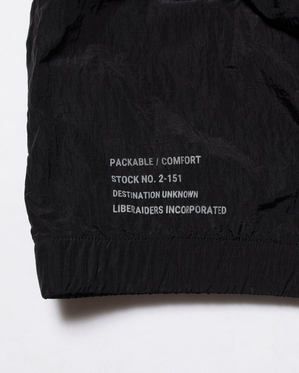 【 Liberaiders 】NYLON TRACK JACKET / Black