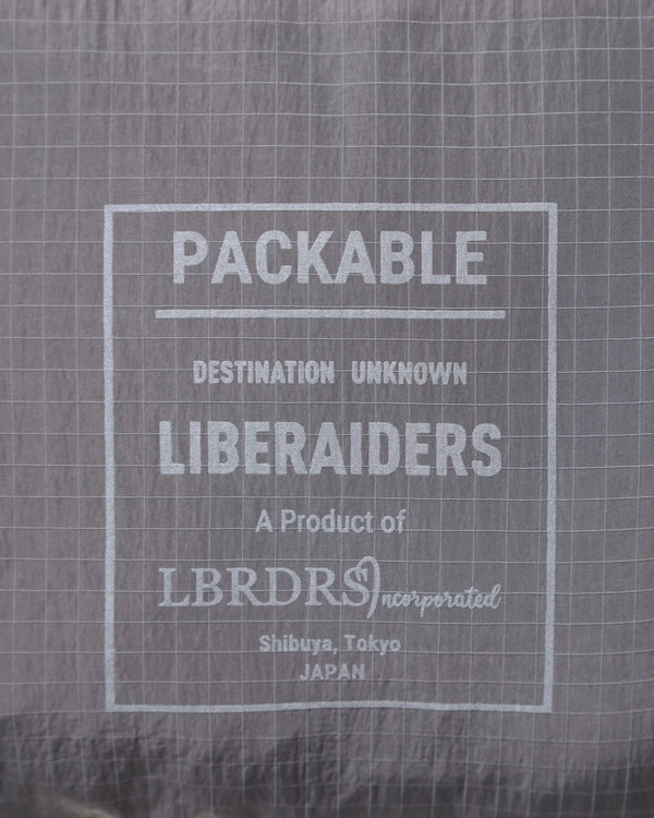 【 Liberaiders 】NYLON TRACK JACKET / Grey