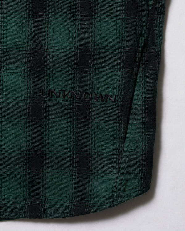 【Liberaiders】OMBRE ZIP SHIRT / GREEN