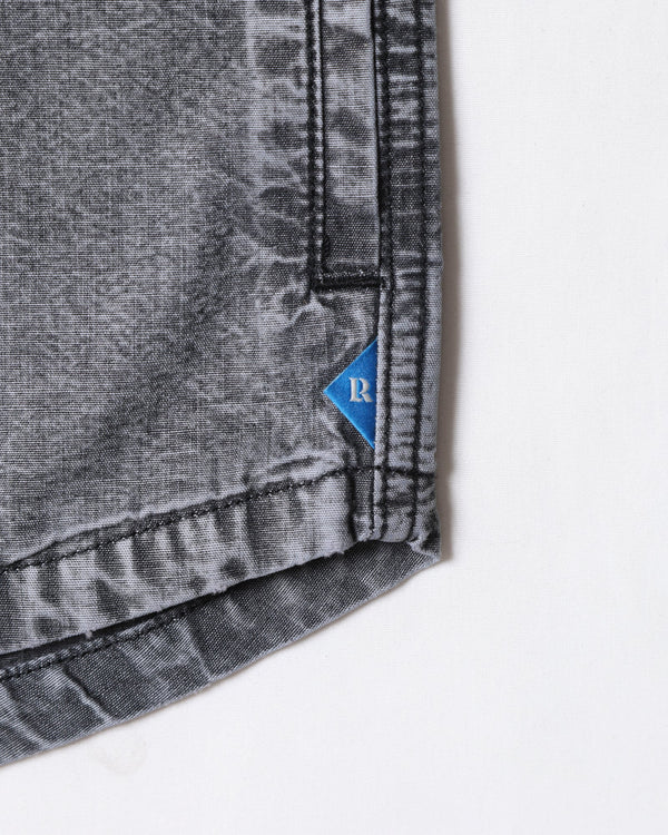【 Liberaiders 】CHAMBRAY BASEBALL SHIRT / Black