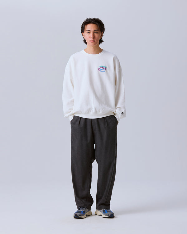 【 Liberaiders 】BOOM CREWNECK / White