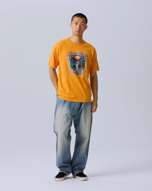 【 Liberaiders 】DEAD ROSE TEE / Orange