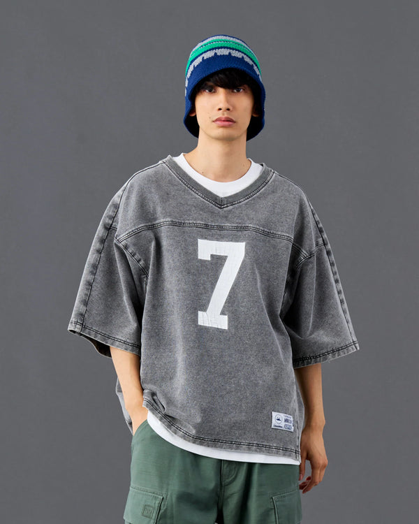 【 Liberaiders 】DENIM HOCKEY SHIRT / Black
