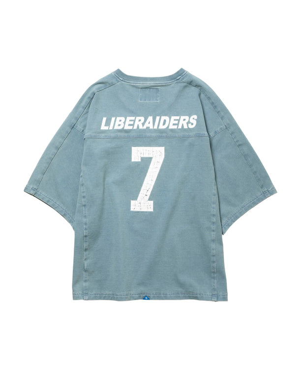 【 Liberaiders 】DENIM HOCKEY SHIRT / Blue