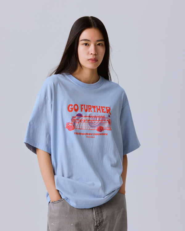 【 Liberaiders 】FURTHER BUS TEE / Sax
