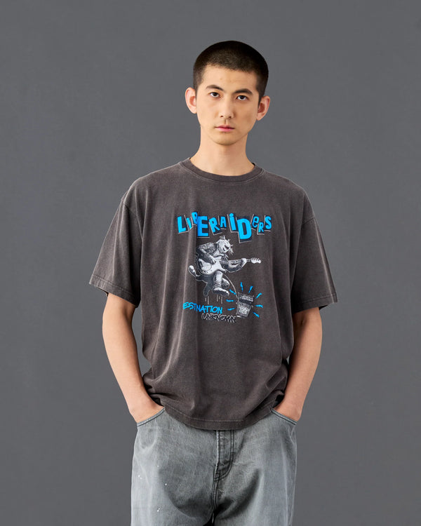 【 Liberaiders 】POGO DANCE TEE / Charcoal