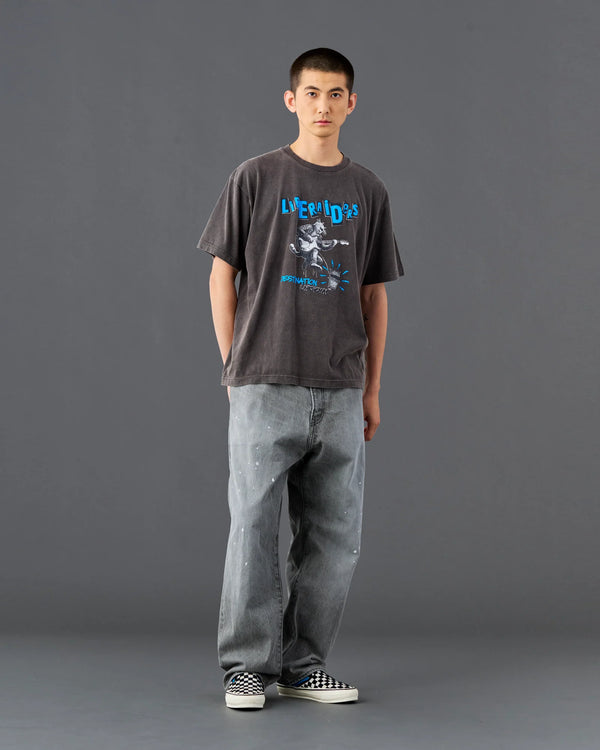 【 Liberaiders 】POGO DANCE TEE / Charcoal