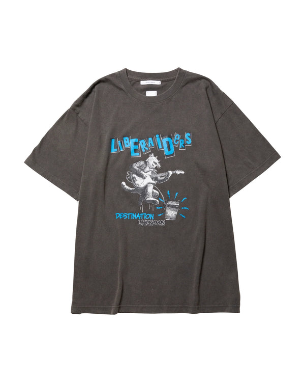 【 Liberaiders 】POGO DANCE TEE / Charcoal