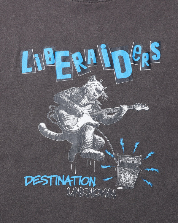 【 Liberaiders 】POGO DANCE TEE / Charcoal