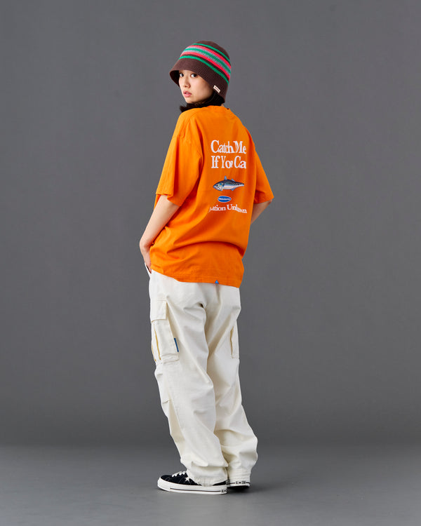 【Liberaiders】CATCH ME IF YOU CAN TEE / Orange