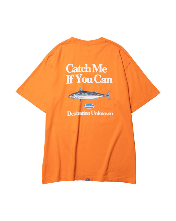 【Liberaiders】CATCH ME IF YOU CAN TEE / Orange