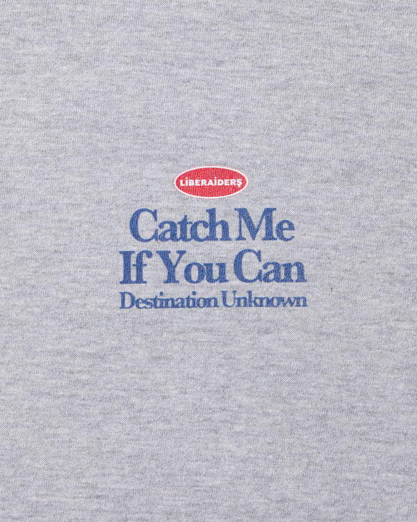 【Liberaiders】CATCH ME IF YOU CAN TEE / Grey