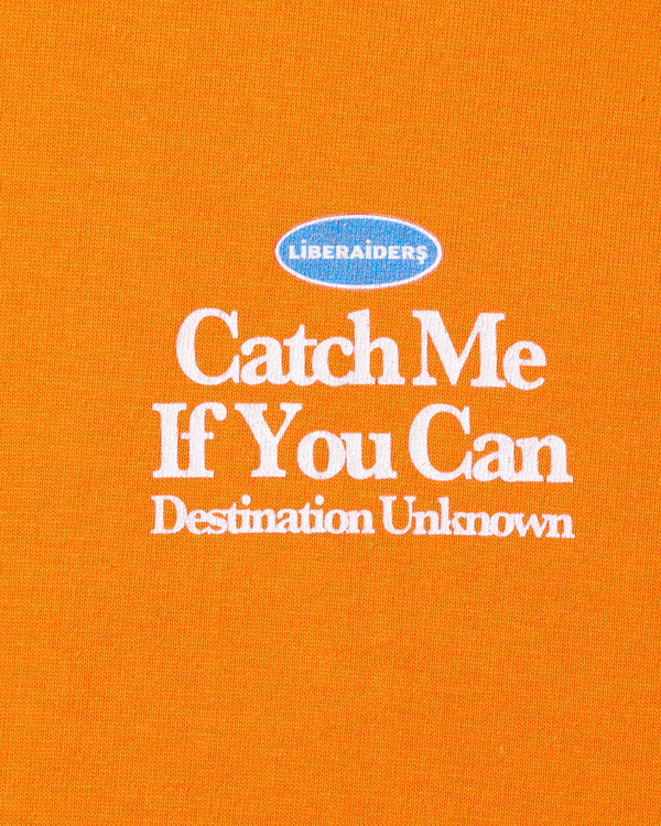 【Liberaiders】CATCH ME IF YOU CAN TEE / Orange