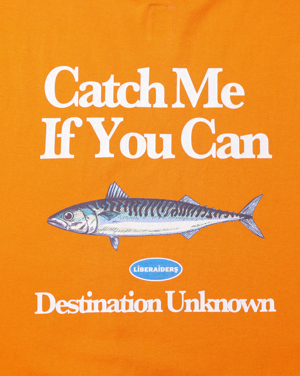 【Liberaiders】CATCH ME IF YOU CAN TEE / Orange