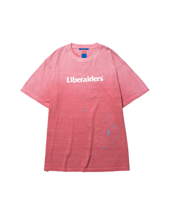 【 Liberaiders 】FADED OG LOGO TEE / Red