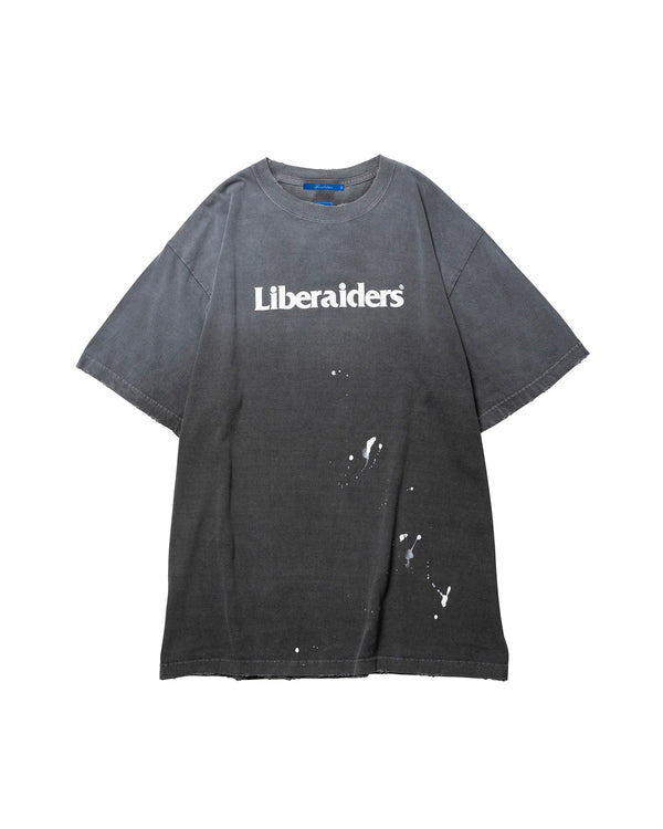 【 Liberaiders 】FADED OG LOGO TEE / Black