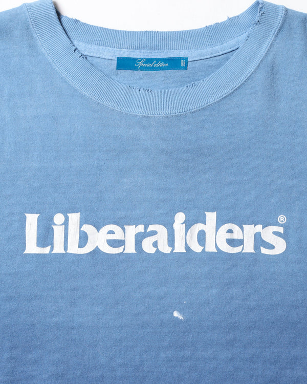 【 Liberaiders 】FADED OG LOGO TEE / Navy