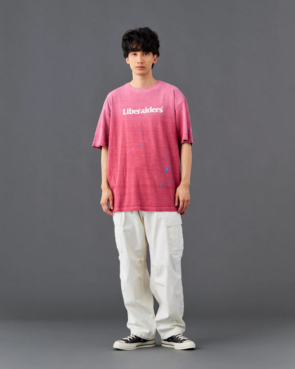 【 Liberaiders 】FADED OG LOGO TEE / Red