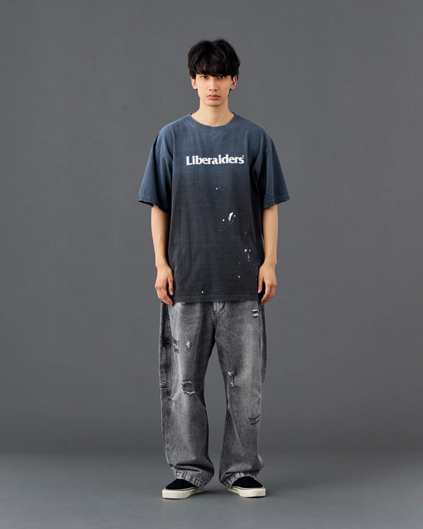 【 Liberaiders 】FADED OG LOGO TEE / Black