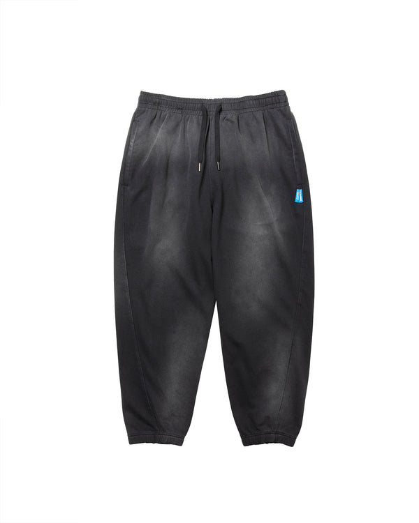 【 Liberaiders 】GARMENT DYED SWEATPANTS / Black