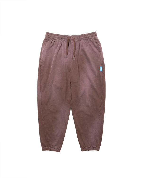【 Liberaiders 】GARMENT DYED SWEATPANTS / Brown