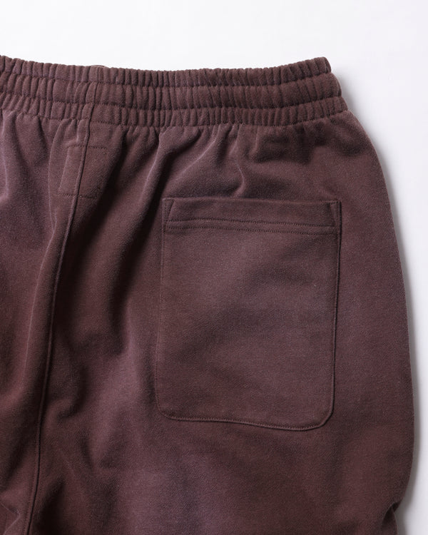 【 Liberaiders 】GARMENT DYED SWEATPANTS / Brown