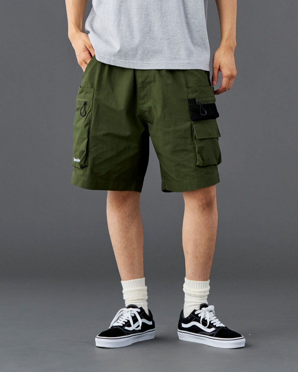 Liberaiders 】CORDURA RIP UTILITY SHORTS / Olive – TOKIS