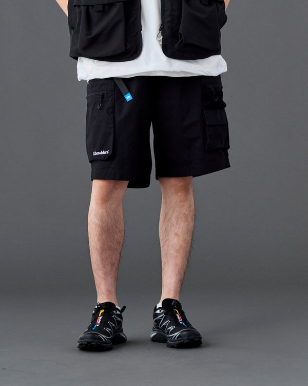 【 Liberaiders 】CORDURA RIP UTILITY SHORTS / Black
