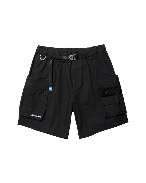 【 Liberaiders 】CORDURA RIP UTILITY SHORTS / Black
