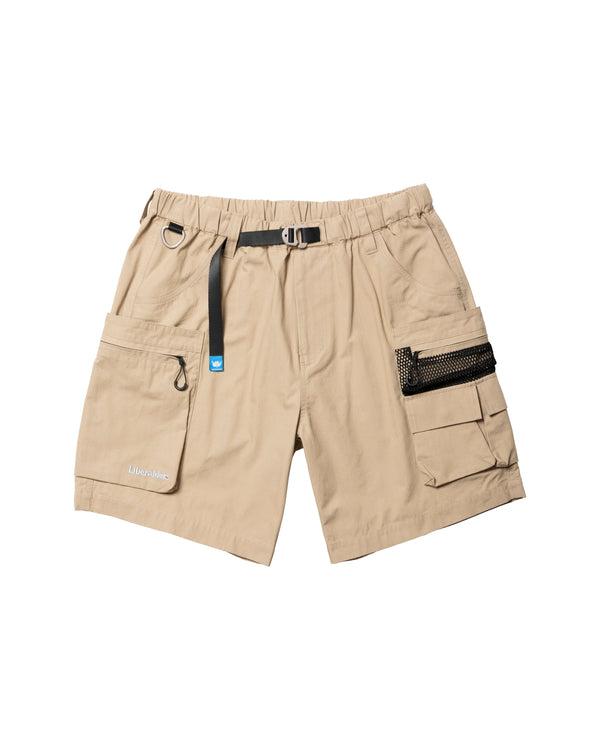 【 Liberaiders 】CORDURA RIP UTILITY SHORTS / Beige