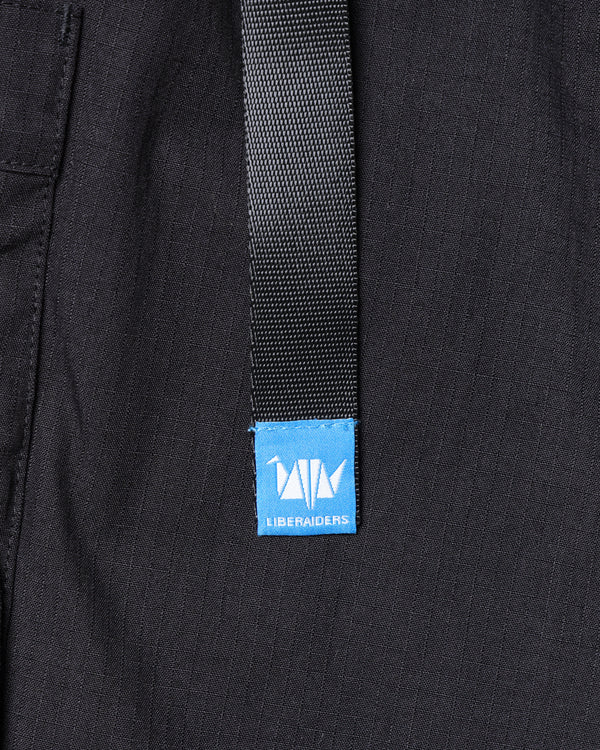【 Liberaiders 】CORDURA RIP UTILITY SHORTS / Black
