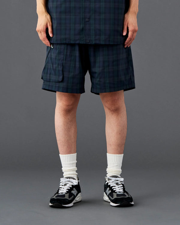【 Liberaiders 】DOTAIR UTILITY SHORTS / Plaid