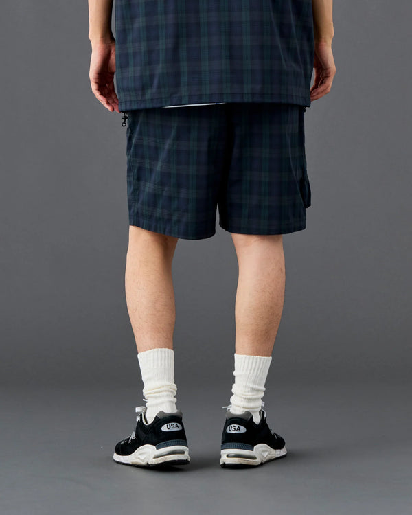 【 Liberaiders 】DOTAIR UTILITY SHORTS / Plaid