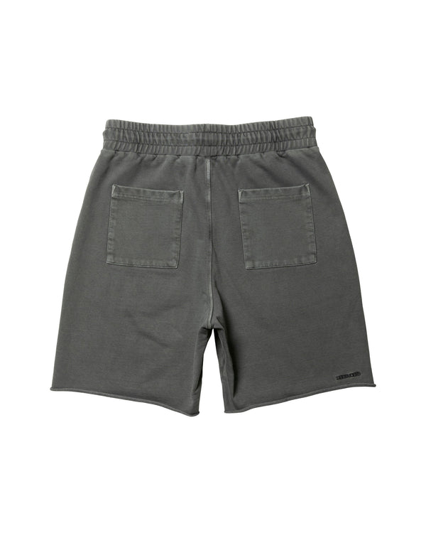 【 Liberaiders 】PIGMENT DYED SWEAT SHORTS / Black