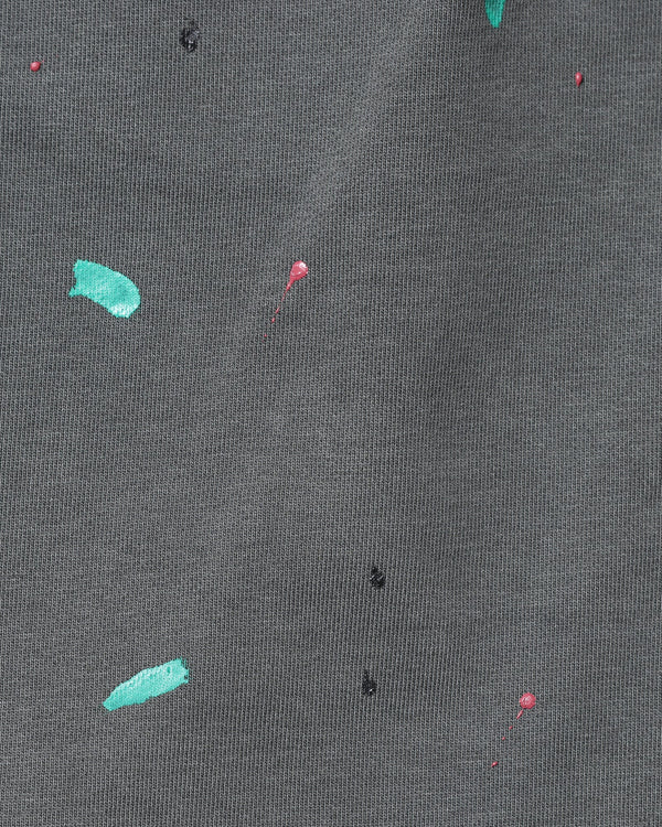 【 Liberaiders 】PIGMENT DYED SWEAT SHORTS / Black