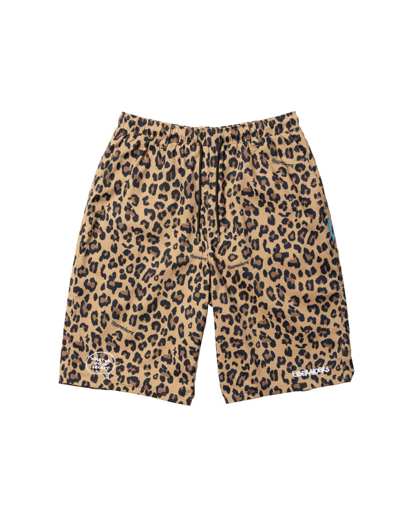 【 Liberaiders 】NYLON HALF SHORTS / Leopard