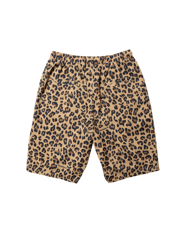 【 Liberaiders 】NYLON HALF SHORTS / Leopard